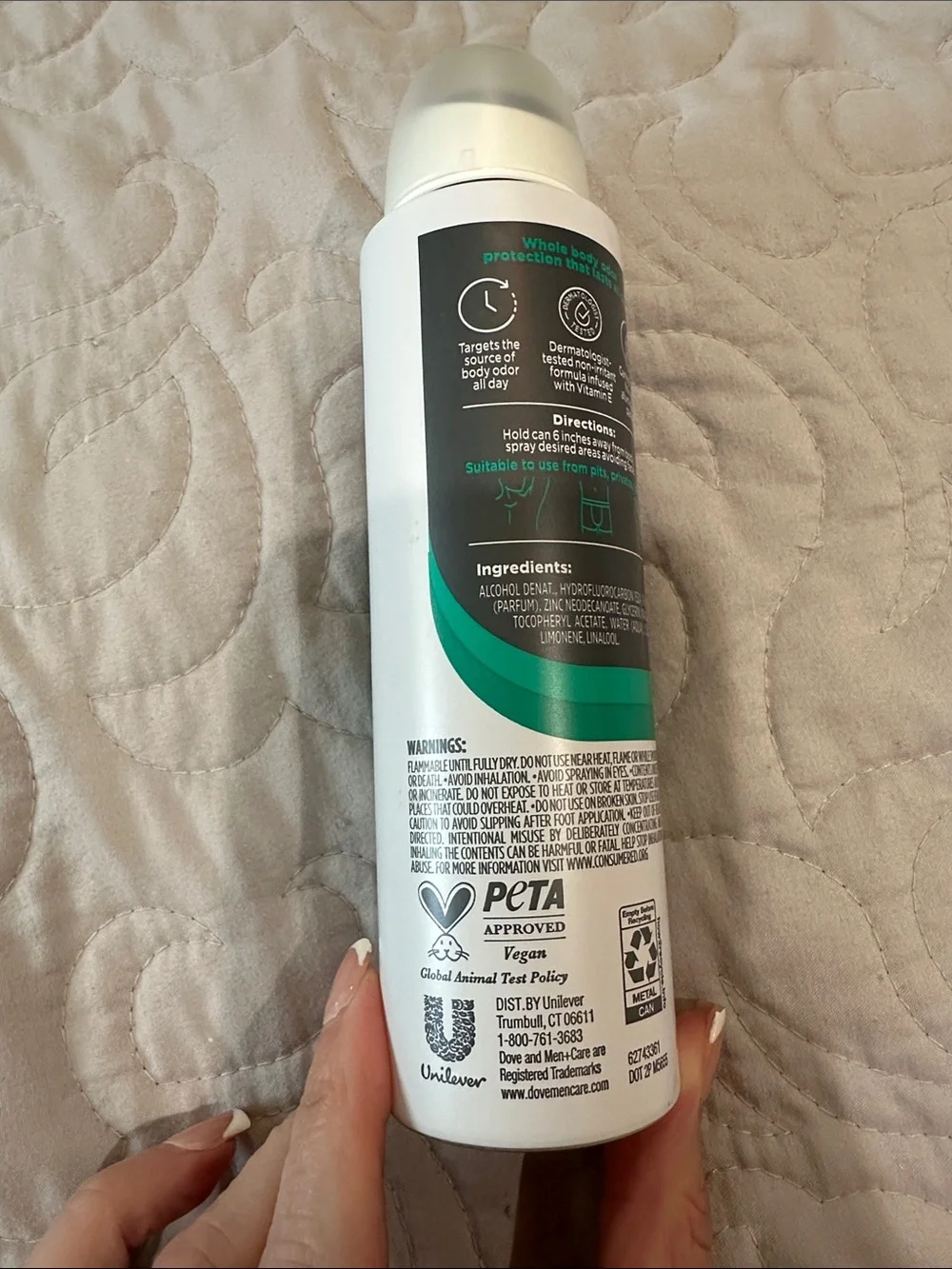 Whole Body Deo Spray - Aloe + Bamboo (Green)